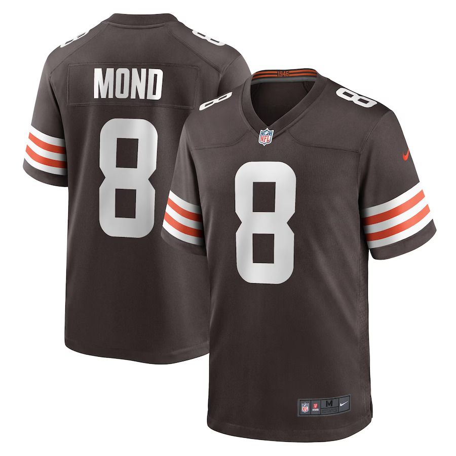 Men Cleveland Browns #8 Kellen Mond Nike Brown Game Player NFL Jersey